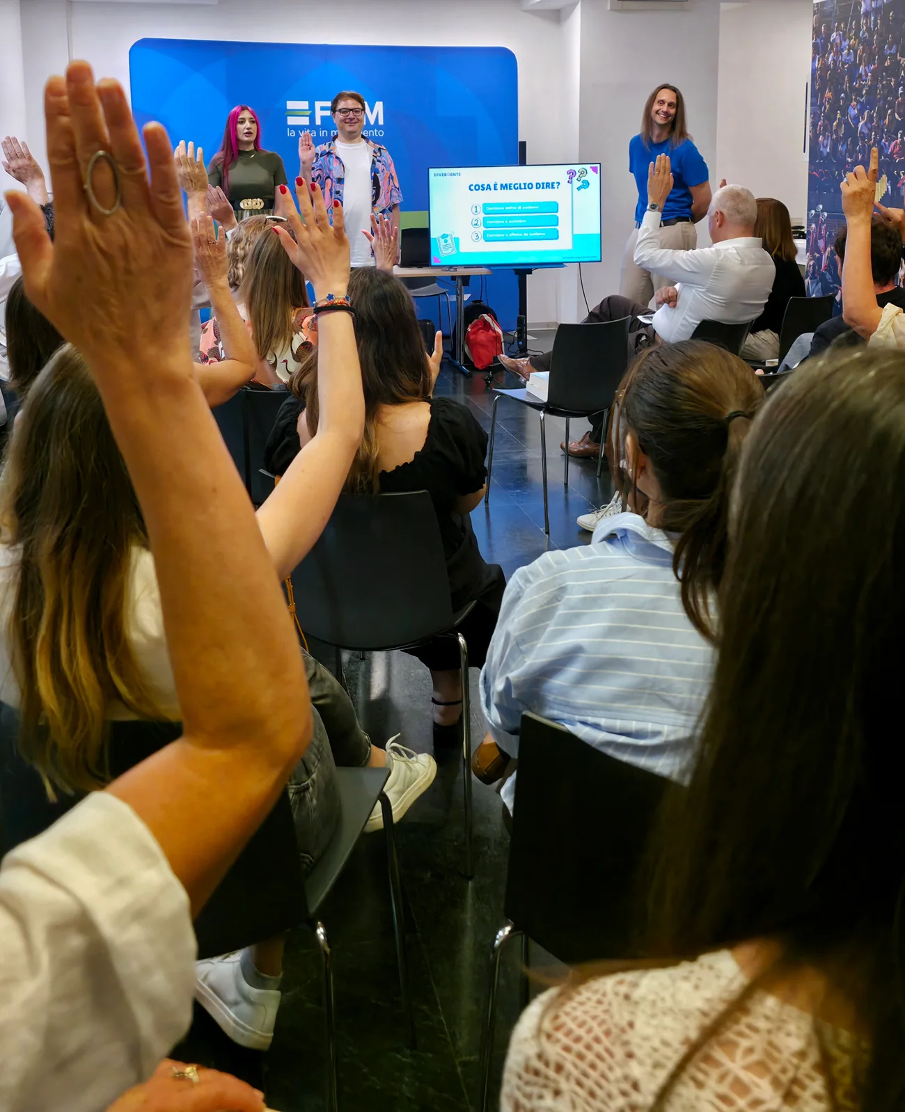Workshop aziendale dei Terconauti su neurodiversità e inclusione con pubblico coinvolto